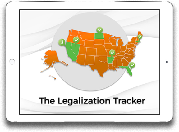 Pot legalization tracker