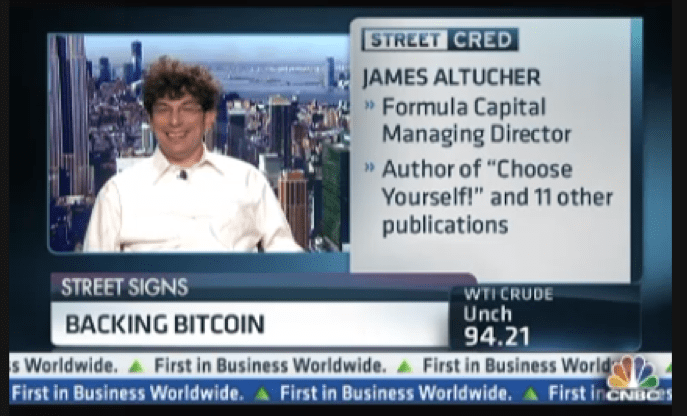 James on CNBC Backing Bitcoin