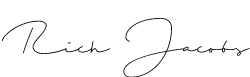 R.J signature